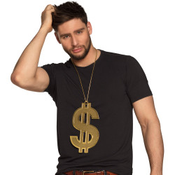 Náhrdelník Dollar XXL 24 cm