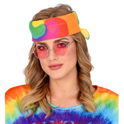 Šátek s potiskem hippie