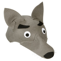 Čepička vlk plstěná
