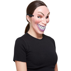 Maska smějící se ženy PVC