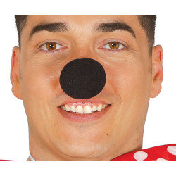 Nos myška molitanový černý