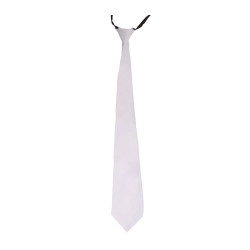 Bílá kravata 45 cm