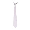 Bílá kravata 45 cm