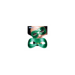 Škraboška metalická látková