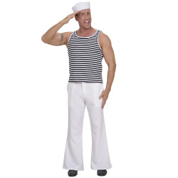 Triko námořník bez rukávů velikost M/L