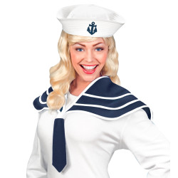 Námořnická souprava - čepice a límec