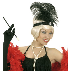 Čelenka charleston černá