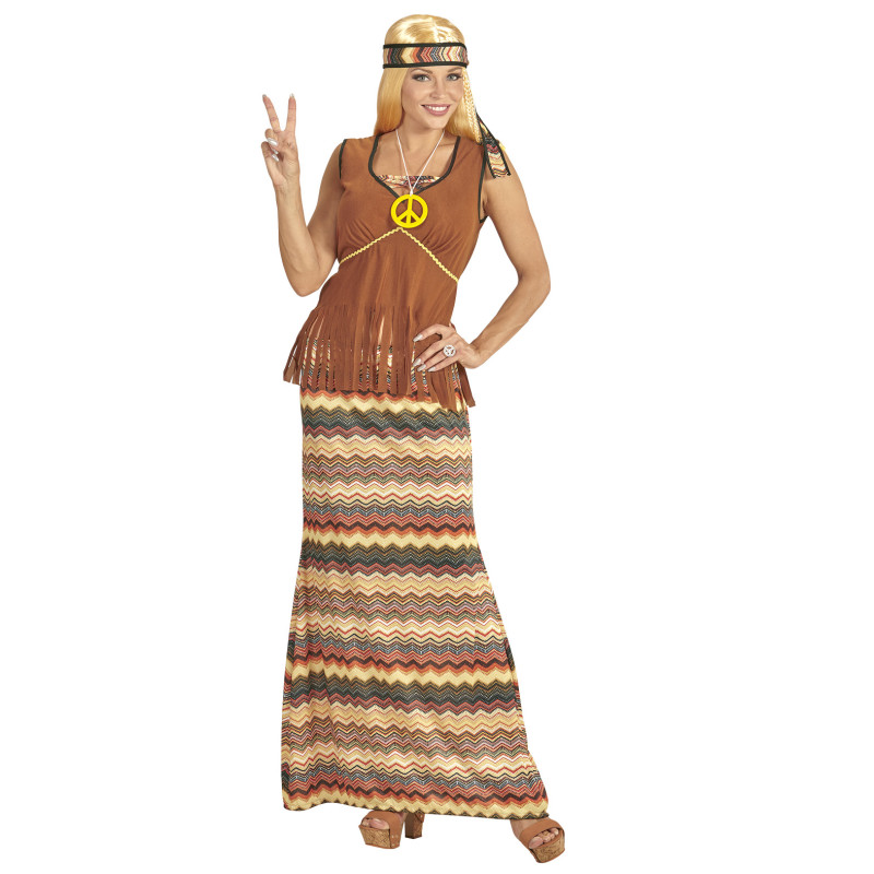 Kostým hippie žena velikost M Kostým hippie žena velikost M