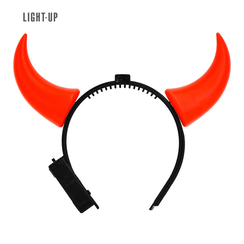 Čertovské rohy svítící