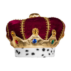 Královská koruna - čepice dětská
