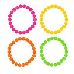 Disco růžová sada 80's