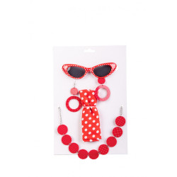 Puntíkatá karnevalová souprava 50´léta