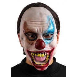 Gumová maska hororového klauna