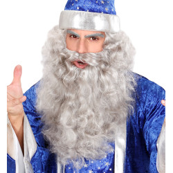 Plnovous šedivý kouzelnický