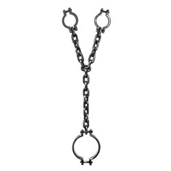 Okovy na krk a zápěstí