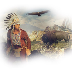 Indiánská čelenka Moudrý náčelník