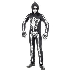 Kostým kostlivec 158 cm