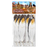Indiánské peří 12 ks