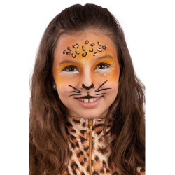 Dočasné tetování leopard