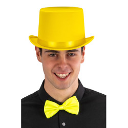 Motýlek neonově žlutý