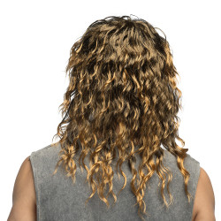 Paruka rocker blond melír