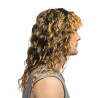 Paruka rocker blond melír