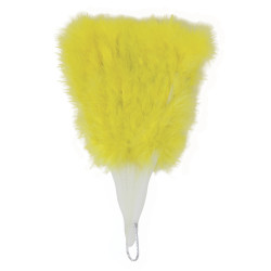 Vějíř péřový žlutý