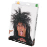 Pánská černá paruka rocker dlouhá