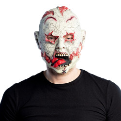 Maska zombie latex