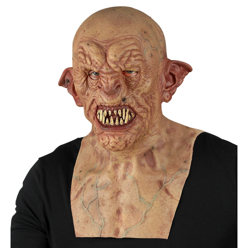 Maska zombie latexová maxi