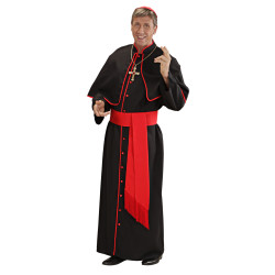 Kostým černého kardinála velikost XL
