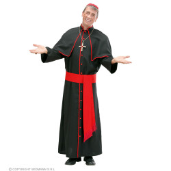 Kostým černého kardinála velikost XXXL