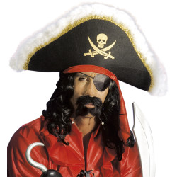 Pirátské vousy s korálky