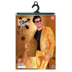 Oblek zlatý pánský vel. XXL