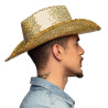 Klobouk rodeo zlatý