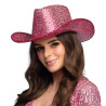 Klobouk rodeo růžový