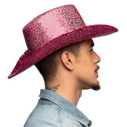 Klobouk rodeo růžový