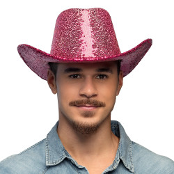 Klobouk rodeo růžový