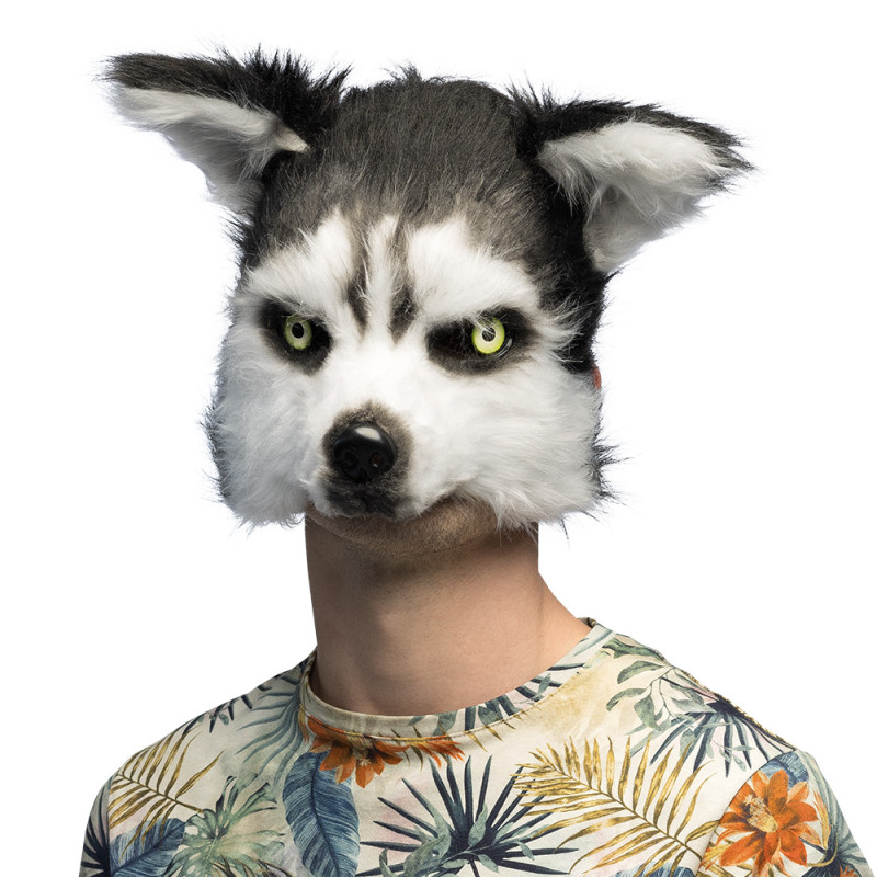Maska Husky plyšová Maska Husky plyšová
