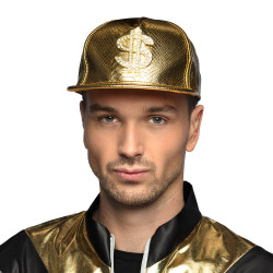 Zlatá kšiltovka Dolar