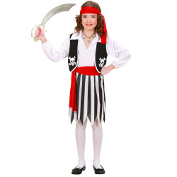 Kostým pirátka velikost 158