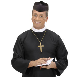 Klobouk kněz černý