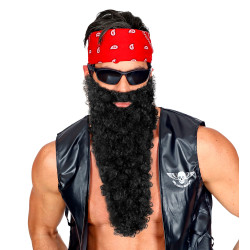 Vousy černé dlouhé