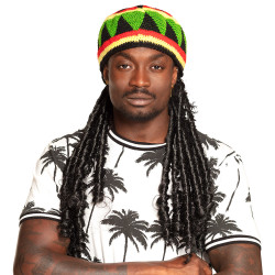 Čepička rasta s dredy