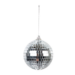 Disco koule stříbrné 6ks