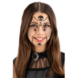 Dočasné tetování motiv pavučina