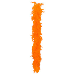 Boa péřové oranžové 50g.
