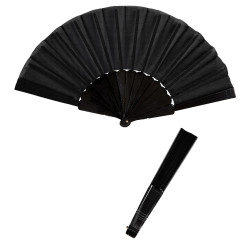 Černý vějíř 23 cm
