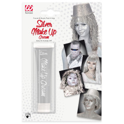 Make-up stříbrný v tubě