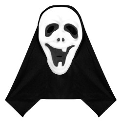 Maska vřískot s kapucí